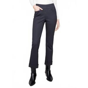 NEW CHARLIE B cuffed ponte pants in navy blue